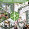2 Pack Artificial Eucalyptus Garland with Willow Leaves Handmade Faux Greenery Garland 6.56 Feet for Wedding Backdorp Arch Wall Table Runner Decor Birthday Bridal Baby Shower Indoor Outdoor